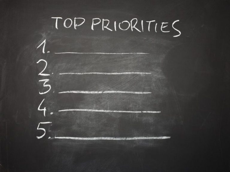 Priorities Change