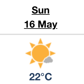 Forecasting Using Yesterday’s Weather